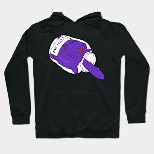 ULTRAVIOLET VERY CRAZY CAT Hoodie